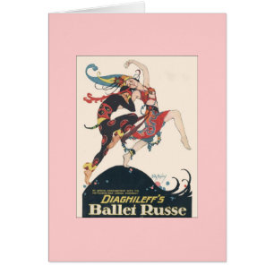 Diaghilevs baletter Russes OBS Kort
