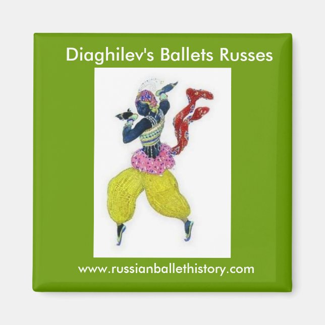 Diaghilev's Ballets Russes Magnet (Framsidan)