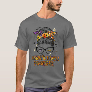 Diagnostic Medical Sonographer Halloween Nurse Nur T Shirt