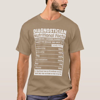 DIAGNOSTIKER Squadeam Professionell Näringsrik bo T Shirt