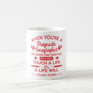 Diagnostiksjökort Touch Life Gift Kaffemugg