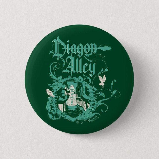 DIAGON ALLEY™ Vintage Graphic Knapp (Framsida)