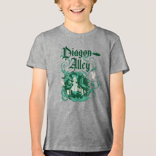 DIAGON ALLEY™ Vintage Graphic T Shirt (Framsida)