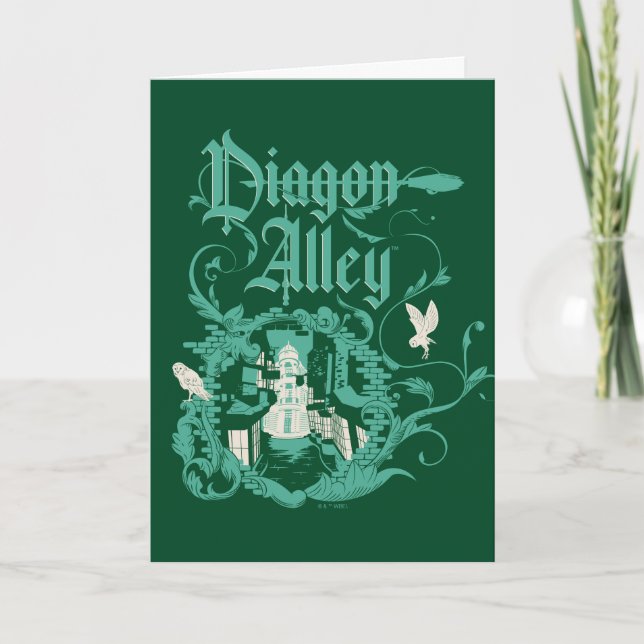 DIAGON ALLEY™ Vintagegrafik Kort (Framsida)