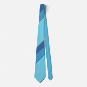 Diagonal bred blå Rand Slips