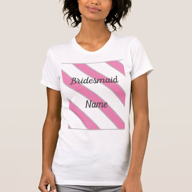 Diagonal design T-shirt (Framsida)