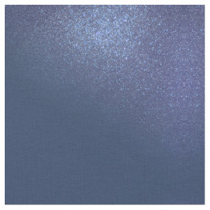 Diagonal Gradient Ombre för ljusblå Glitter-flotta Tyg