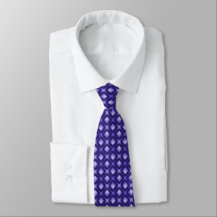 Diagonal Lila Neck Tie Slips