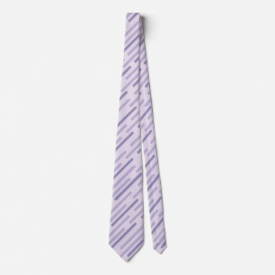 Diagonal lila rand tie slips