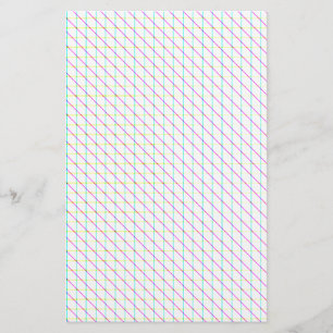 Diagonal Linjer Brevpapper