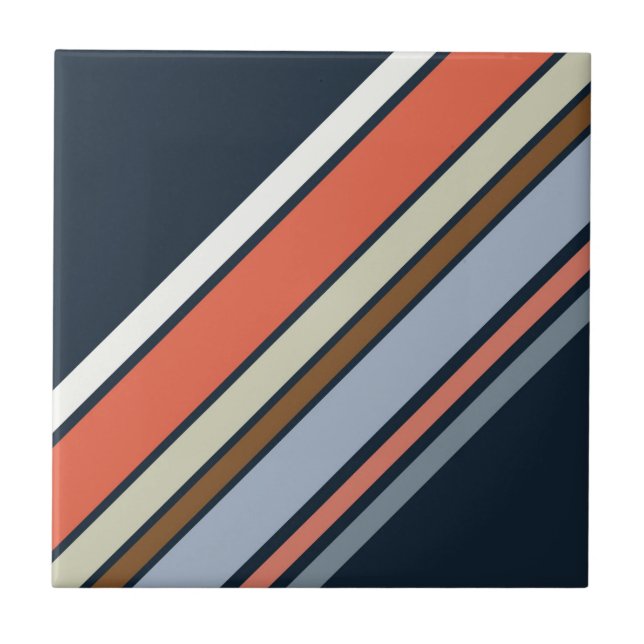 Diagonal rand--återcirkulation stil kakelplatta (Framsidan)