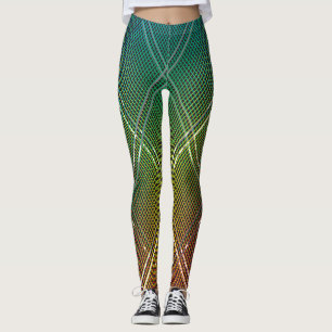 Diagonal rand-bakgrund 11 leggings