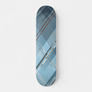 Diagonal rand bakgrund 4 mini skateboard bräda 18,5 cm