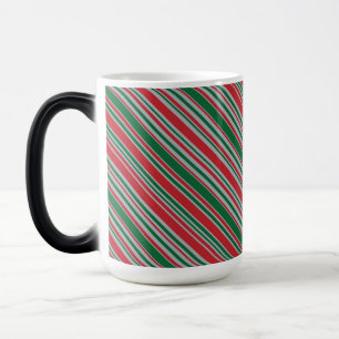 Diagonal rand-bakgrund magisk mugg