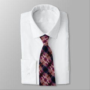 Diagonal Rand i Black and Maroon Neck Tie Slips