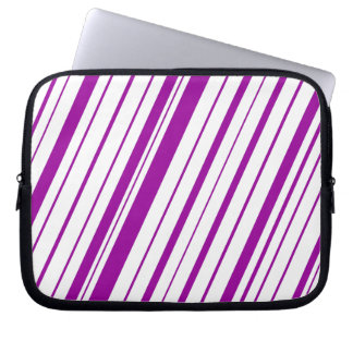 Diagonal Rand ~ Lila Laptop Sleeve