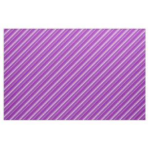 Diagonal Rand Lila Tyg