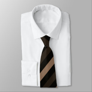 Diagonal Rand Mönster i Black, Coffee Brown, an Slips