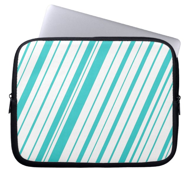 Diagonal Rand ~ Turcos Laptop Sleeve (Framsidan)