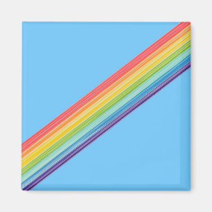 Diagonal regnbåge rand magnet