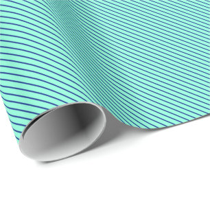 Diagonal streck - akvarier och flotta presentpapper