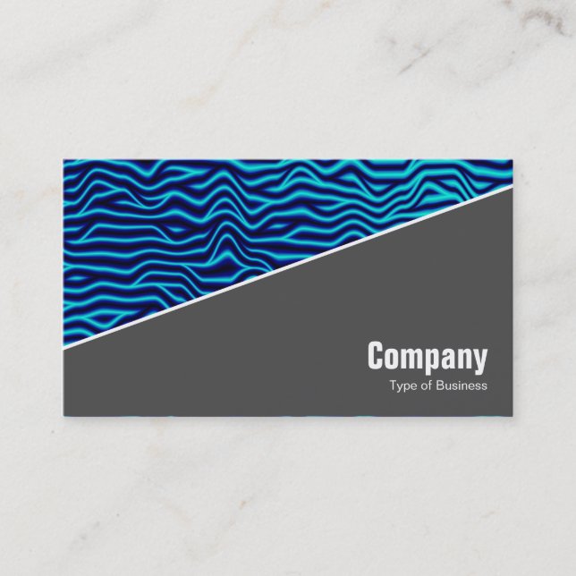 Diagonal V3-70pc Grått - Abstrakt 120716(06) Visitkort (Framsida)