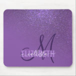 Diagonal Violet Lila Glitter Gradient Ombre Musmatta<br><div class="desc">Denna elegant och gigantiska utformning är perfekt för den snyggt och klassens kvinna. Den har en faux tryckt glatt violett lila glitter diagonal övertoningssymbol ovanpå en violett lila bakgrund. Det är en unik utveckling av övertoningen i glitter som för närvarande är mycket populär. Det är en söt, glamorös, modern och...</div>