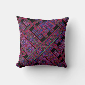 Diagonal Violett Aurora Kudd Kudde