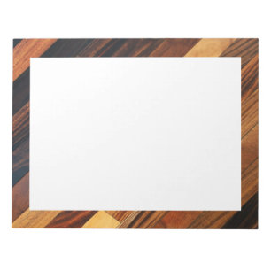 Diagonal Wood Flooring Anteckningsblock