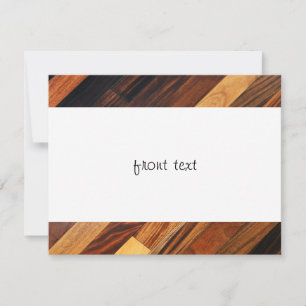Diagonal Wood Flooring Inbjudningar