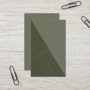 Diagonalt Grönt för missfärgning av texturerat kor Visitkort