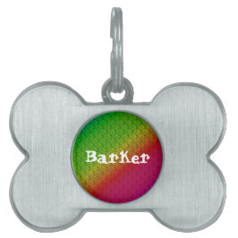 Diagonalt över brant Blommigt för regneringsgrafik ID-bricka Husdjur