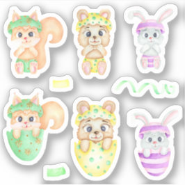 Diagram för Mina egenskaper Känslor Klistermärken