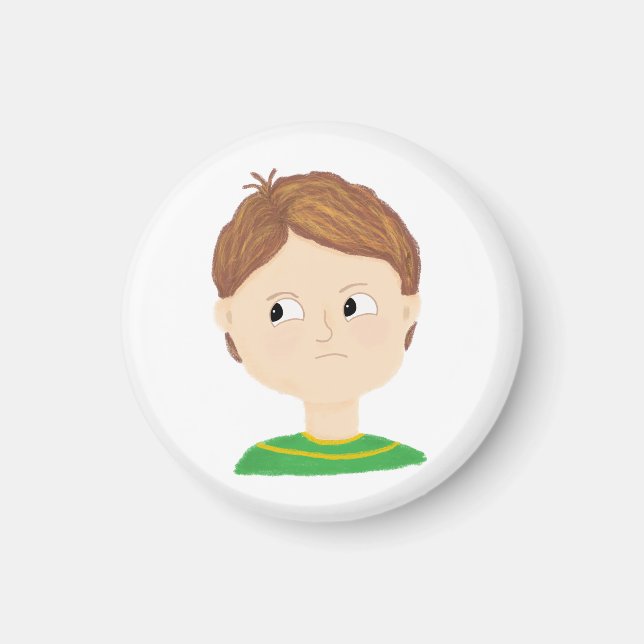 Diagram för Mina egenskaper Känslor Magnet (Framsidan)