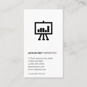 Diagram med Logotyp Visitkort