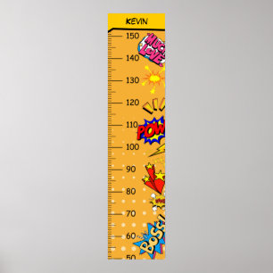 Diagram över återställande av Tecknadens tillväxt Poster