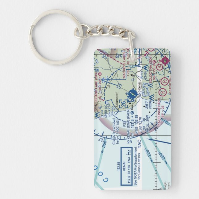 Diagram över Kenai Airport/taxi (Framsidan)