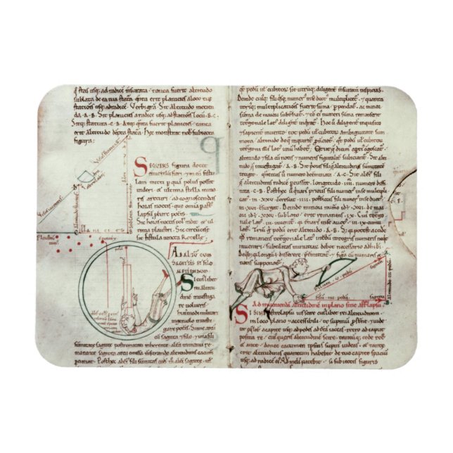 Diagram över mått och text (variabel) magnet (Horisontell)