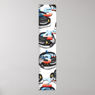 Diagram över polistillväxt poster