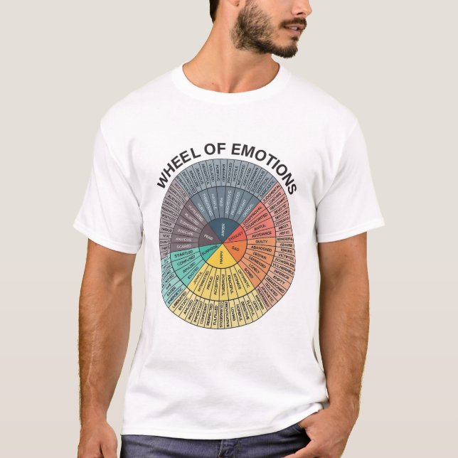 Diagram över psykisk hälsoterapi för hjulemotion-d t shirt (Framsida)