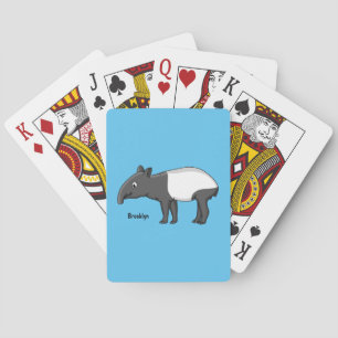 Diagram över tecknaden Cute lycklig Casinokort