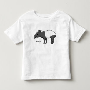 Diagram över tecknaden Cute lycklig T Shirt