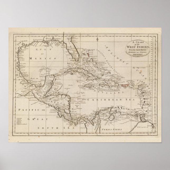 Diagram över Västern Poster (Framsidan)