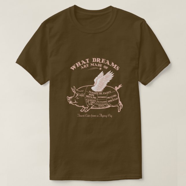 Diagram T-Shirt för Gris (Design framsida)