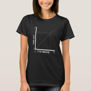 Diagrammemorandummet runt och ta reda på F&F-diagr T Shirt