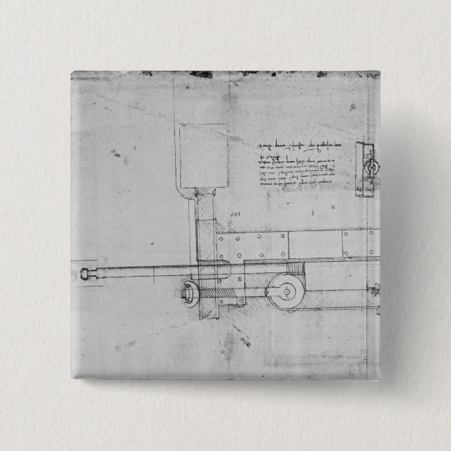 Diagrammet av ett mekaniskt kasta i sig knapp (Framsida)