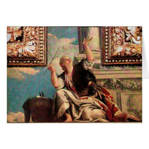 DIALECTICS av Paolo Veronese Hälsningskort