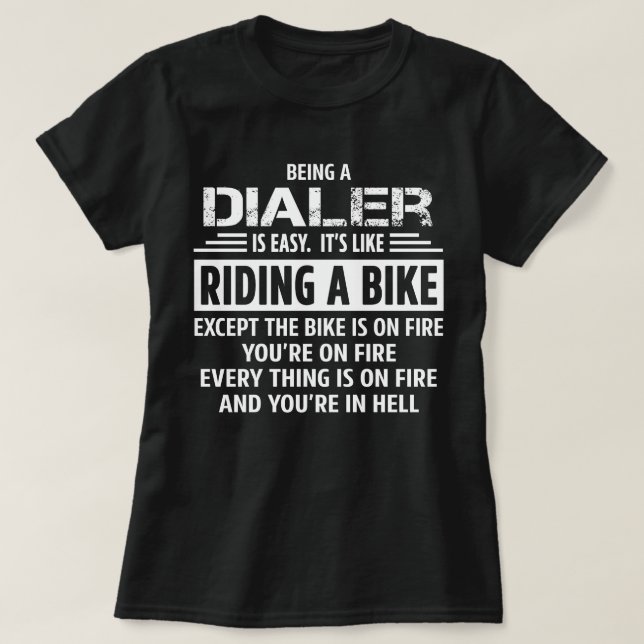 Dialer T Shirt (Design framsida)