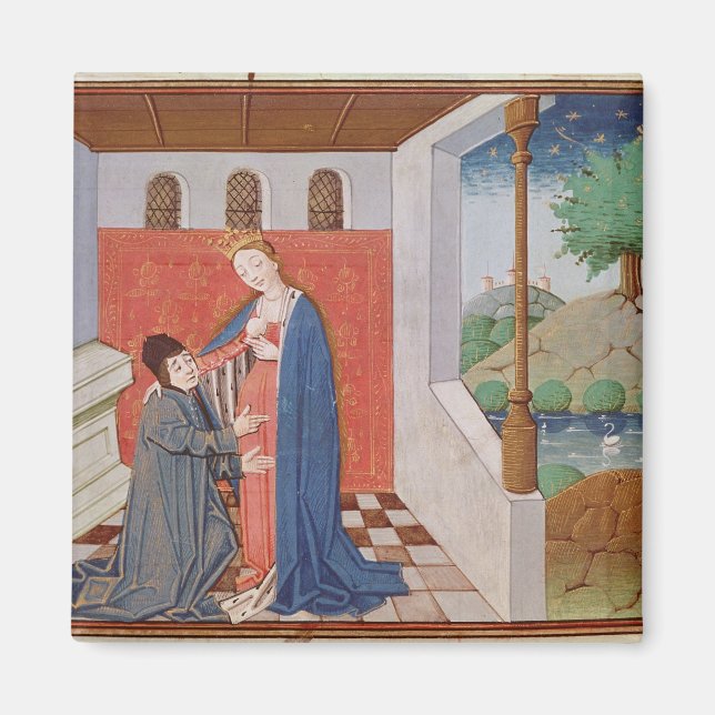 Dialog mellan Boethius och filosofi Magnet (Framsidan)