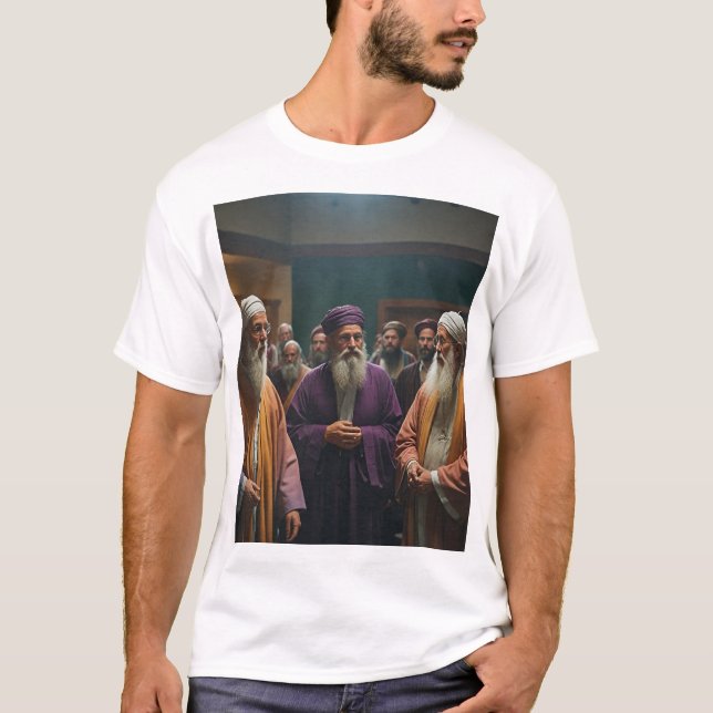 Dialog om visdom och kompassion t shirt (Framsida)